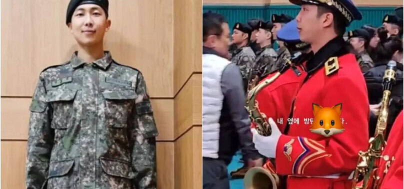 BTS’ RM joins the military band