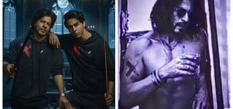 SRK goes SHIRTLESS for Aryan Khan’s new ad- PICS