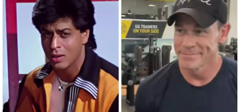 Video: John Cena sings SRK’s ‘Bholi Si Surat’