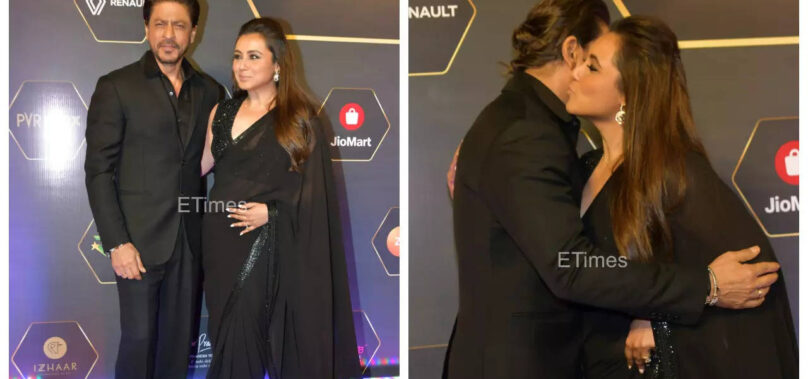 SRK-Rani share a warm hug at DPIFF awards 2024