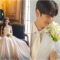 Park Min, Na In Woo look in wedding photoshoot