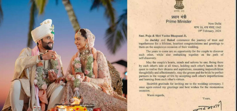 Modi congratulates Rakul-Jackky for their wedding