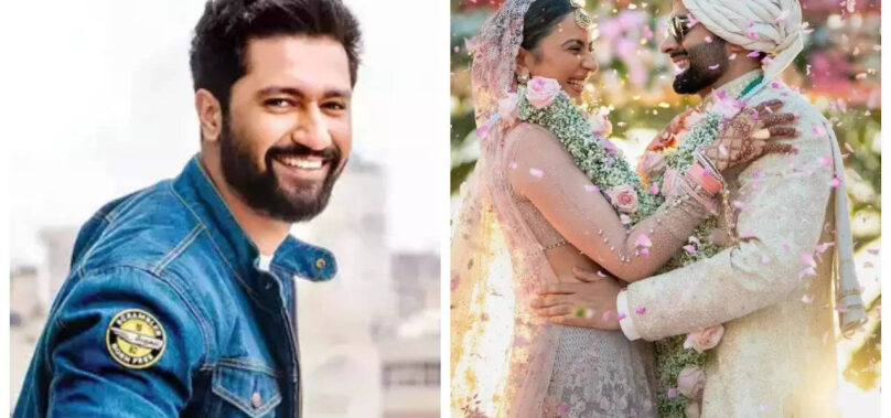 Vicky congratulates newlyweds Rakul and Jackky