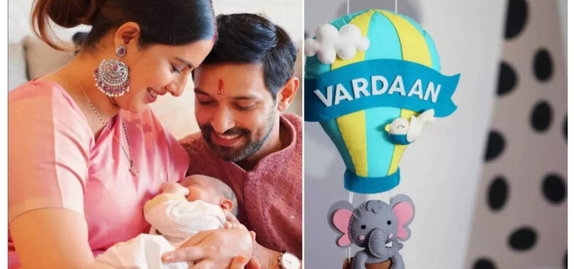 Vikrant shares 1st pic of his son; names him Vardaan