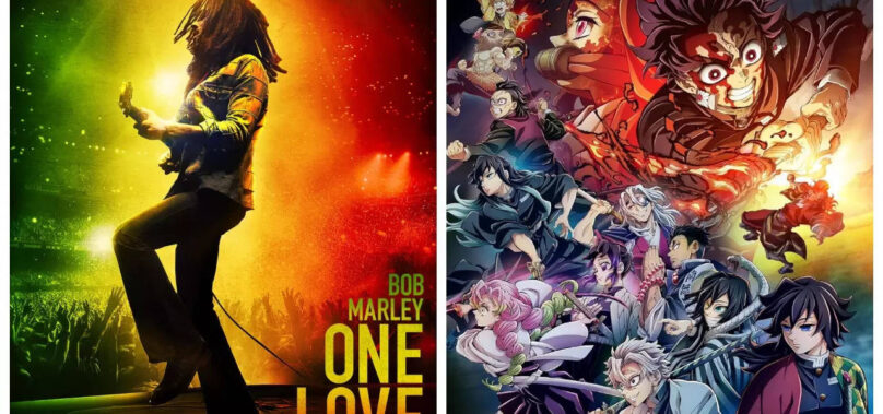 One Love and Demon Slayer top US box office