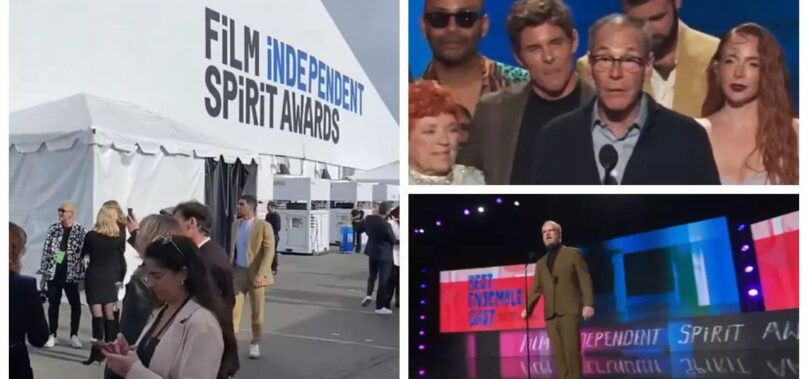 Spirit Awards disrupted by Israel-Hamas war protest