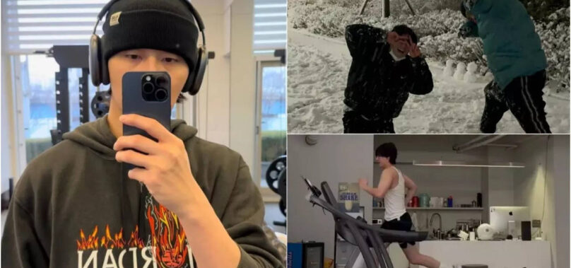 PICS: Park Seo Joon’s snowy adventures