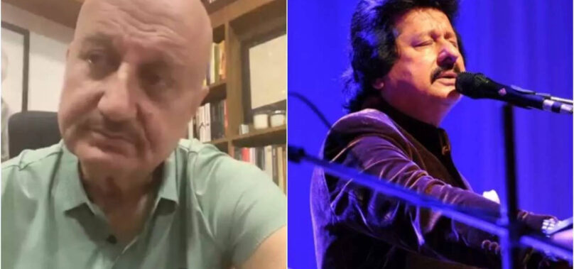 Kher pays tribute to Udhas in teary-eyed video