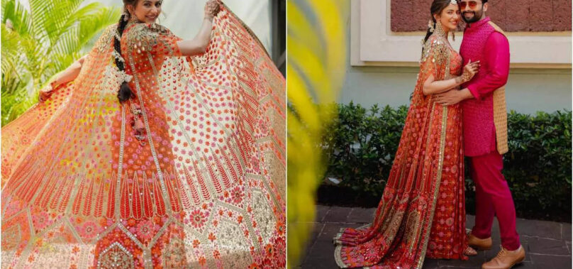 Rakul’s mehendi outfit took 680 hours to create