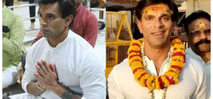 Karan Singh Grover visits Mahakaleshwar Temple