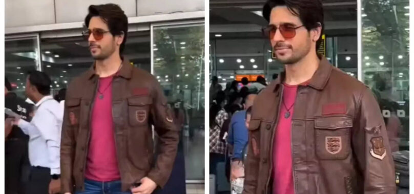 Sidharth Malhotra jets off for Yodha promotions