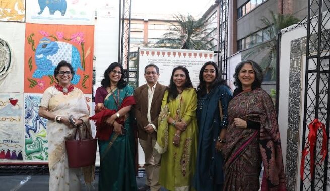 On the Occasion of Women’s Day, Delhi Welcomes Hamari Virasat: A Travelling Textile Exhibit Spotlighting Women Artisans of India