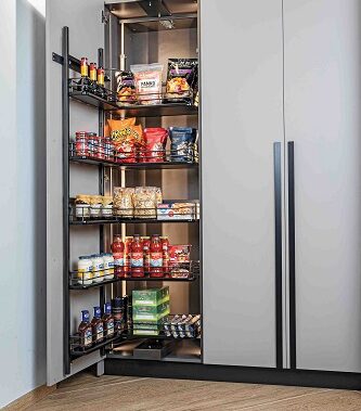 Hafele’s Kitchen Storage Solutions