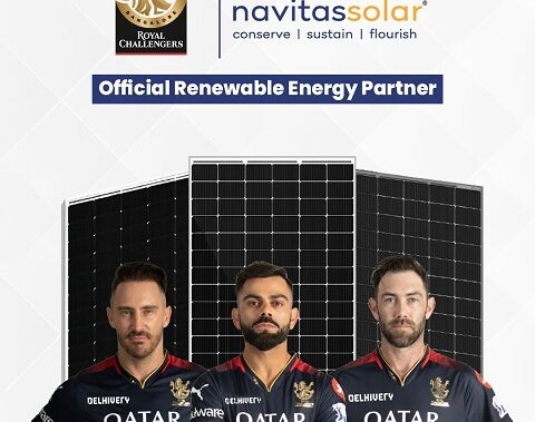 Navitas Solar Partners with Royal Challengers Bangalore (RCB) as its Official Renewable Energy Partner for T20 Season 2024