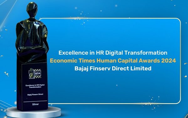 Bajaj Finserv Direct Awarded Silver at the Economic Times Human Capital Awards 2024