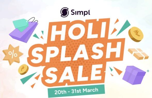 Simpl Announces Holi Splash Sale from March 20-31st on Products from Hundreds of D2C Brands