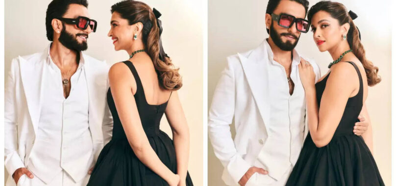 Ranveer-DP stun in black and white outfits: PICS