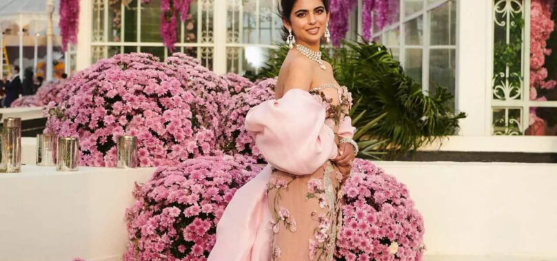 Isha Ambani’s 1st look for Anant-Radhika event