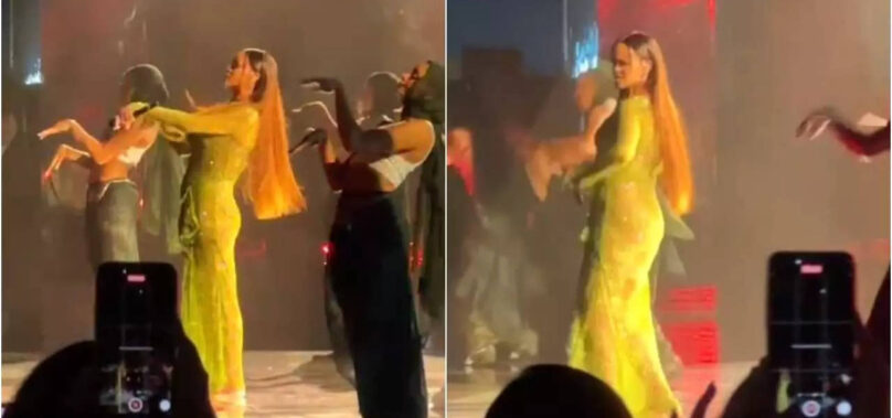 Rihanna ignites the stage at the Ambani wedding