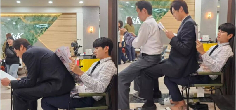 Lee Yi-kyung posts BTS from Marry My Husband