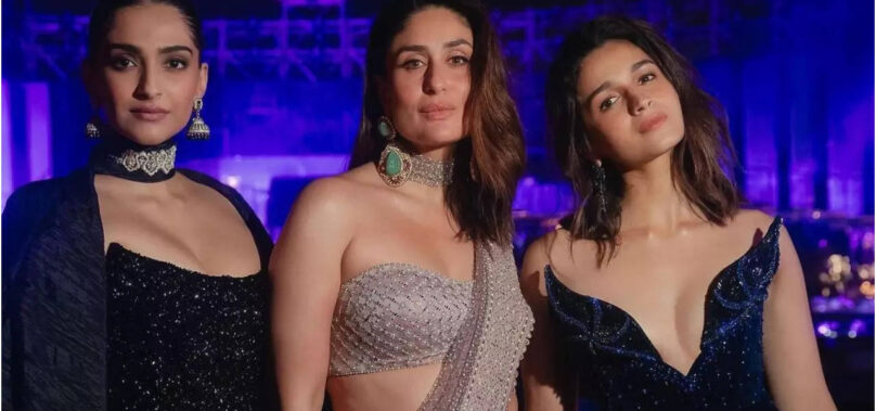 Bebo’s pics with Alia, Sonam from cocktail night