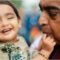 Ambani shares cute moment with granddaughter