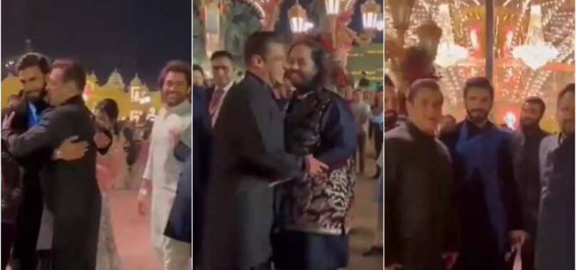 Salman ignores Arjun at Anant’s pre-wedding