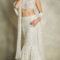 Sara is a vision to behold in a pearl lehenga