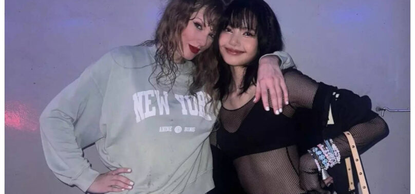 BLACKPINK star Lisa meets Taylor Swift