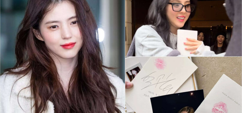 Han So-hee surprises fans with signed letters