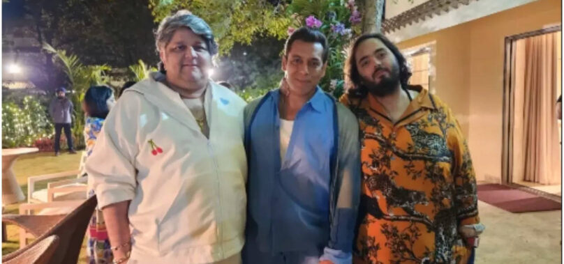 Unseen picture: Salman Khan joins Anant Ambani