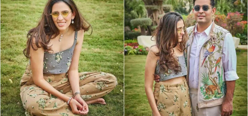 Shloka’s crop top and pants is worth Rs 8.75 Lakh