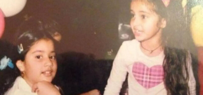 Ananya wishes Janhvi on b’day with childhood pic