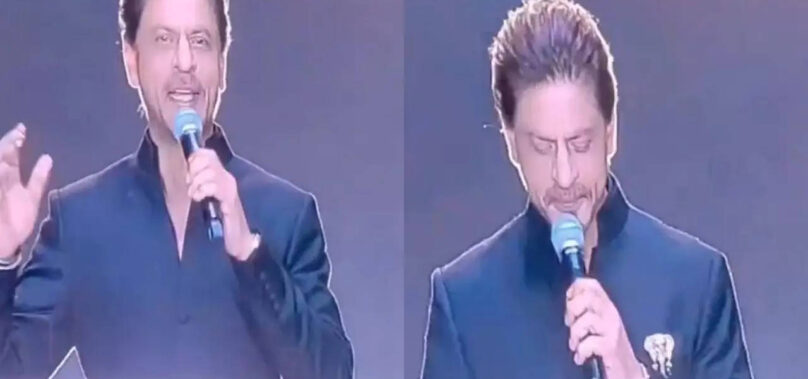 SRK speaks in Gujarati at Ambanis’ event in Jamnagar: WATCH