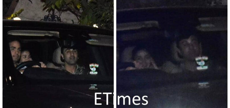 Ranbir-Alia party with Akash-Shloka: Pics