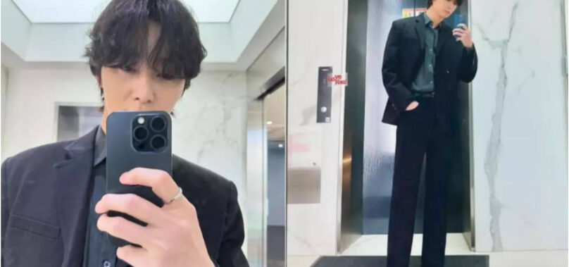 Park Seo Joon spotted at a friend’s wedding