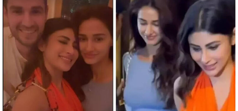 Mouni dines with Disha and her rumoured beau