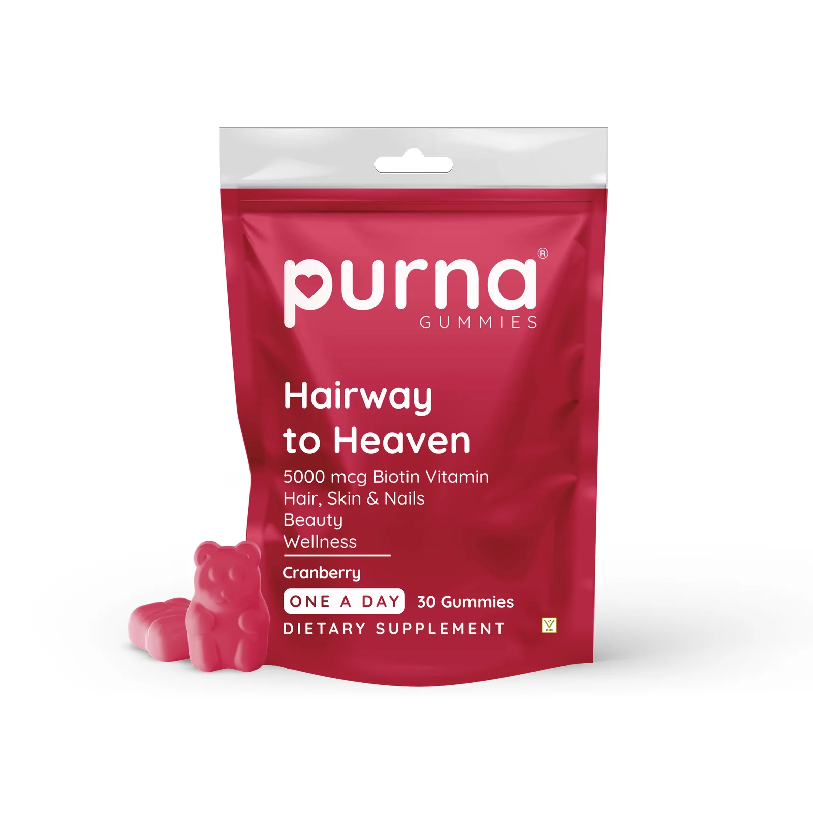 purna Gummies Sugar HAir