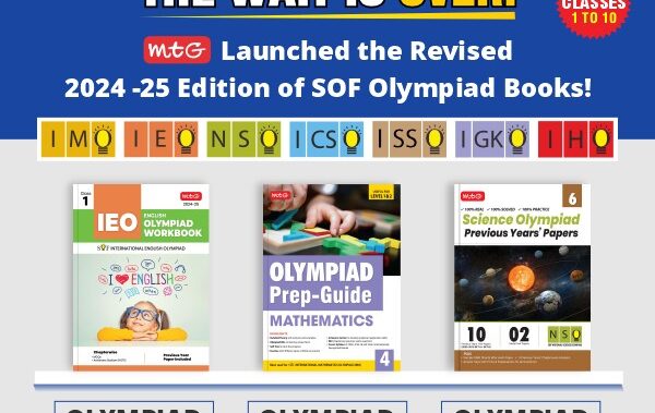 The Wait is Over, MTG Launched the Revised 2024 -25 Edition of All SOF Olympiad Books