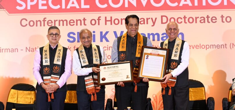 MAHE Celebrates Special Convocation for Conferment of Honorary Doctorate to K. V. Kamath