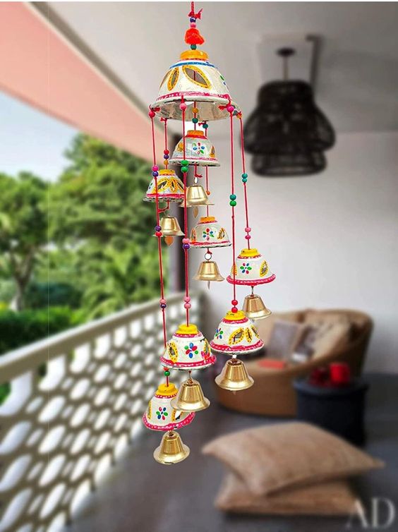 Entrance Hanging Wooden wind chime