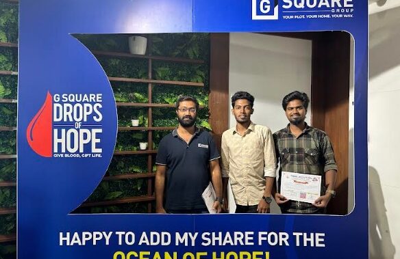 G Square Organizes ‘Drops of Hope’ Blood Donation Drive, Garners Massive Turnout