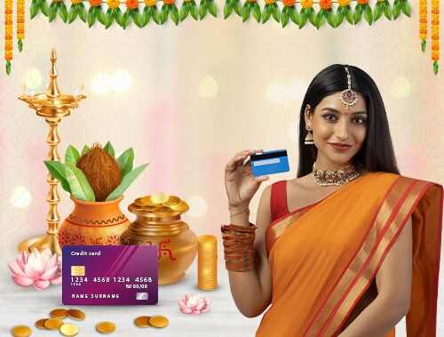 Explore Credit Cards on Bajaj Markets for Akshaya Tritiya Gold Purchases