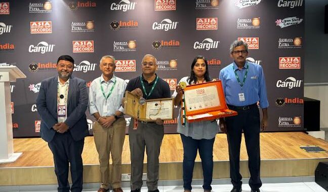 Chalkboards of Change: Cargill Business Services India and The Akshaya Patra Foundation Sets a New Asia Book of Records