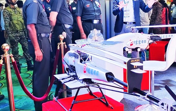 Biggen Technologies Unveils Chakra UAV Helicopters at Coimbatore Army Expo