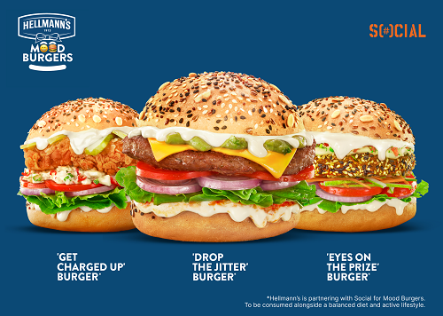 Hellmann’s and SOCIAL Launch Limited-edition ‘Mood Burgers’ Menu to Fuel Cricket Fans’ Match-viewing Experience During the Cricket Season