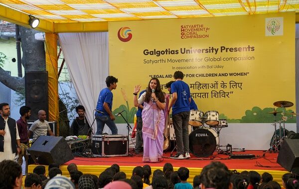 Successful Legal Aid Camp for Children and Women Hosted by Galgotias University in Collaboration with the Satyarthi Movement for Global Compassion