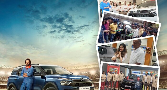 Citroen, MS Dhoni and Radio City Team Up to Boost Team India’s Spirits