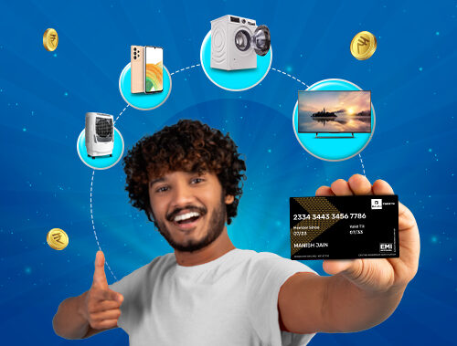 Buy Latest Appliances & Electronics on EMI, with the Bajaj Finserv Insta EMI Card