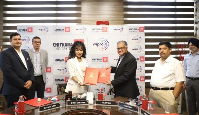 Chitkara University Partners with Wipro Limited to Establish Centre of Excellence for Enhanced Industry Training and Employability